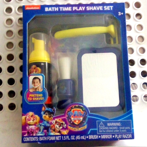 Nickelodeon Toys Paw Patrol The Mighty Movie Bath Time Play Shave